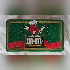 M&M's Semi-Sweet Collector's Tin *CHARITY LISTING*
